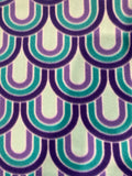 Geometric blue/purple