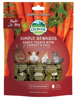 Oxbow Baked Treats with Carrot & Dill