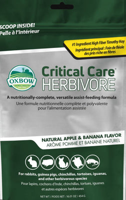 Oxbow Critical Care - Apple Banana Flavour