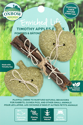 Oxbow Enriched Life Timothy Apples & Stix