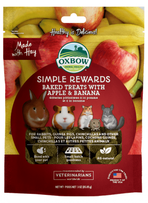 Oxbow Baked Treats with Apple and Banana